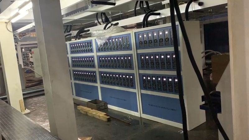 Экструдер для производства полиэтиленовой пленки (СРЕ)