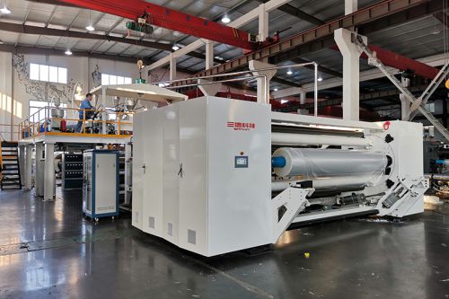 Линии экструзии пленки CPP в производственных помещениях заказчиков