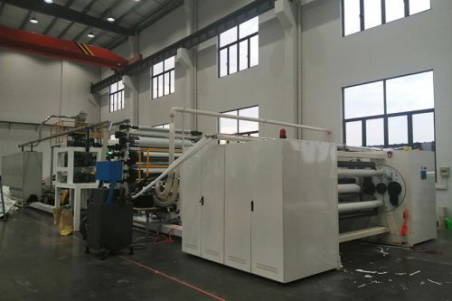 Линии производства полиэтиленовой пленки в помещениях заказчиков