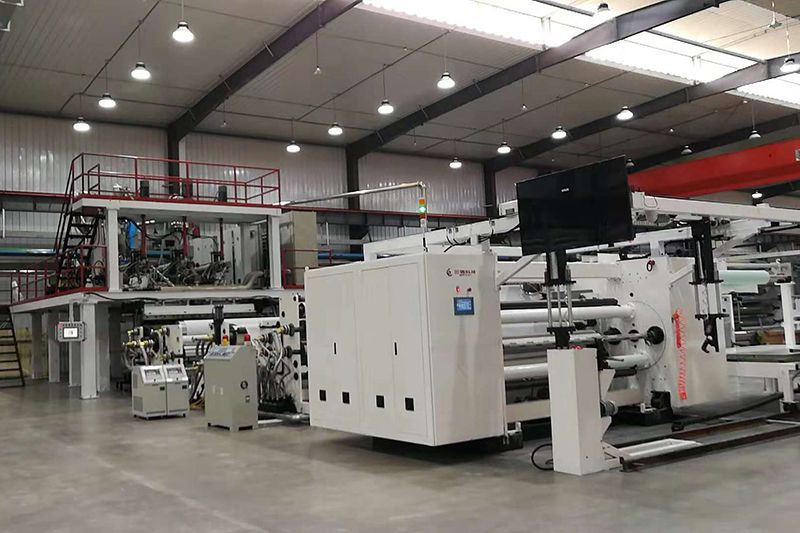 Линия для производства полиэтиленовой тисненой пленки